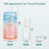 PACKISM Travel Pouches for Toiletries - 11 Pack Leak Proof