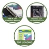 Samsill 200 Pack Heavy Duty Sheet Protectors, Non-Glare, 8.5x11 Inch