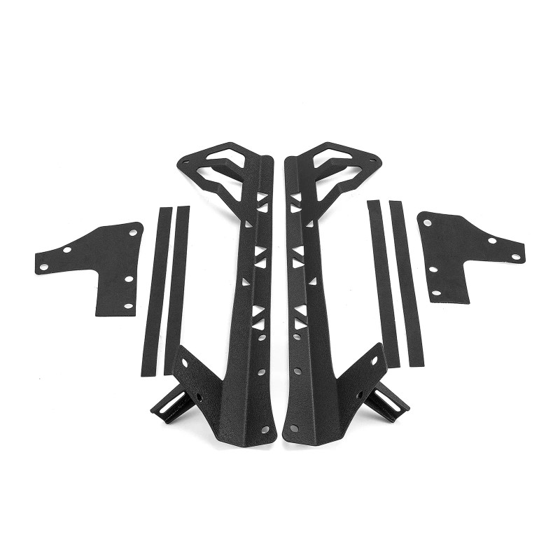 SI 52" LED Light Bar Windshield Brackets & A-pillar for