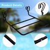 Above Ground Pool Towel Rack, Pool Accessories for Round and