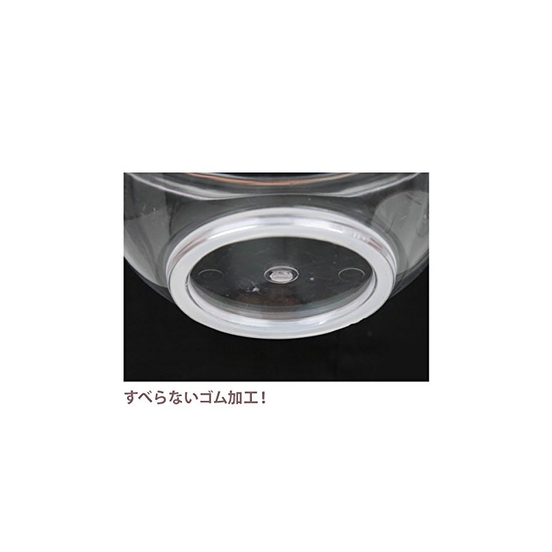 Meister Plastic Bowl (Extra Large) Clear 20cm Diameter Plastic Ball