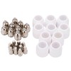 Plasma Consumable Kit P80 Electrode Tip Ceramic Nozzle Set Accessories