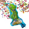 BEST PARTY EVER! T-Rex Dinosaur Happy Birthday Squeeze Popper 2