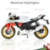 Risopen 1/12 Scale YAMAH 1000R Motorcycle Model Toy Mini Alloy