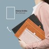 POPRUN Pocket Calendar 2026 Small Soft Cover with PU Leather,