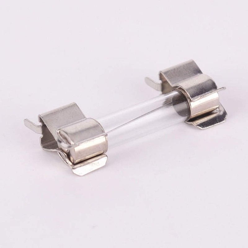72PCS Fast-Blow Glass Fuse Assortment Kit 6x30mm Ampere Values: 0.5A-30A