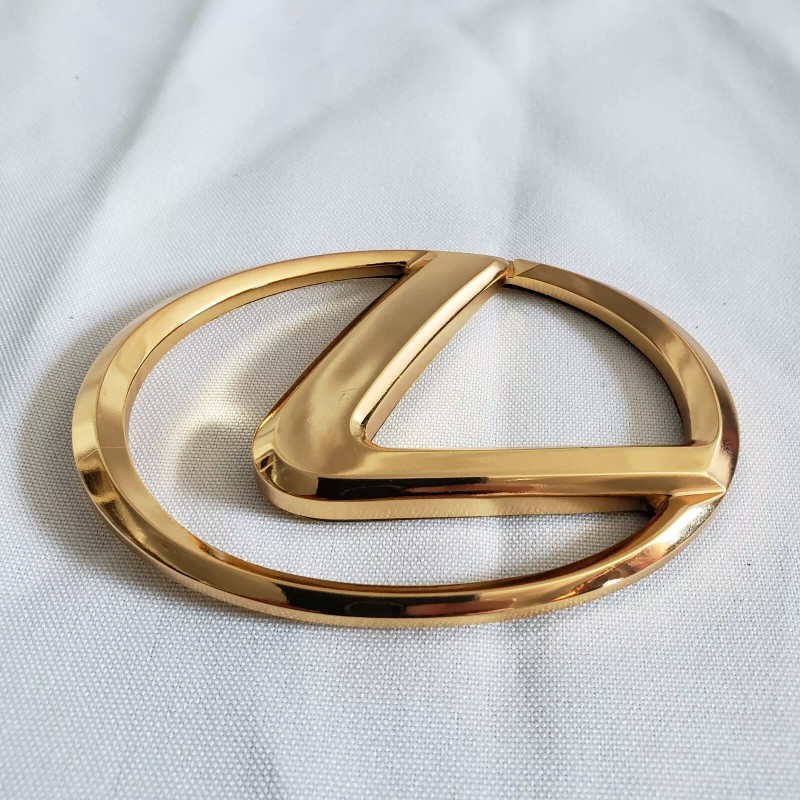 Lexus Gold Emblem (3.75" x 2.75")