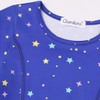 Quedoris Girls Twirly Printed Casual Party Dress Galaxy Unicorn L