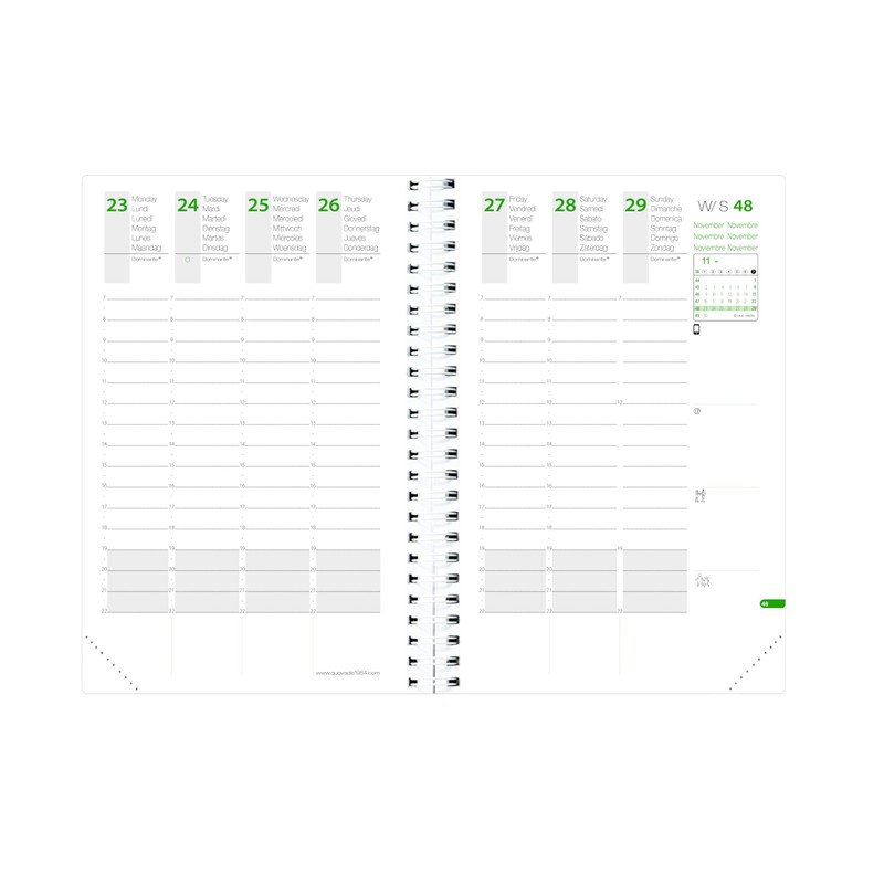 Time&Life ML Large Vermillon 2026: Pocket Size Calendar