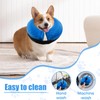 Inflatable Dog Collar Protective Inflatable Collar with Quick Release and