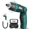 NEU MASTER Cordless Screwdriver, 4V Electric Screwdriver Rechargeable Power Screwdriver