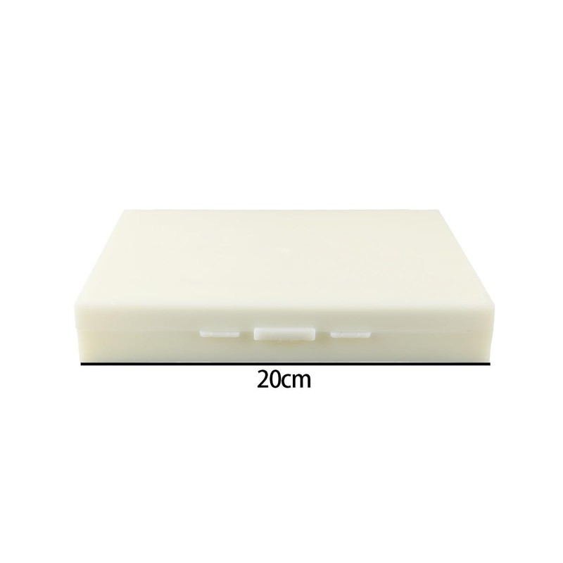 Nicear Plastic Rectangular Holder for 100 Microslide Boxes Durable Storage