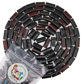 FirstChoiceCandy Black Licorice Chewy Bites, (Rockies Assorted Center) (2 Pound)