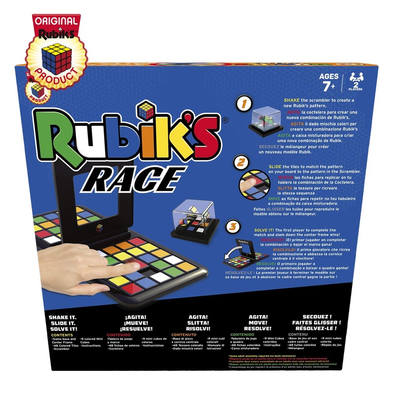 Rubik Rubiks Race 72170 Multi-Coloured One Size