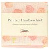 Eco-Friendly, Japanese Printed Handkerchief Cloth, Rose Flower Print
