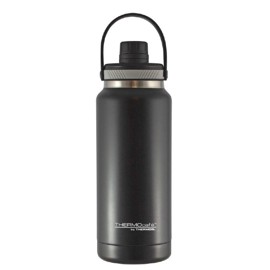 Thermos THERMOcafé Stainless Steel Hydration Bottle - Black 1L