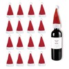 MR.FOAM Mini Santa Hat Cup Bottles Cover, 10PCS Christmas Hats