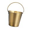 Mini Stainless Steel Pails Small Ice Bucket with Handle for