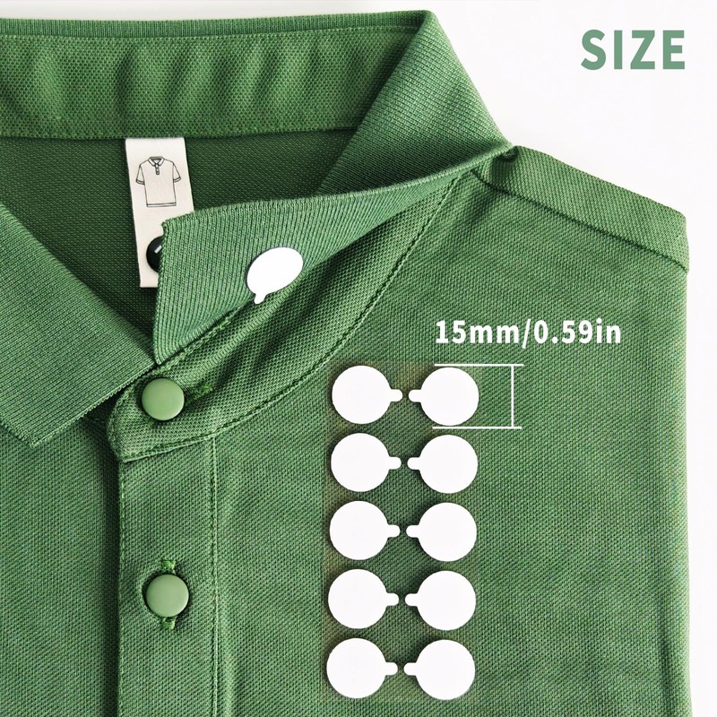 Collar Stays for Shirts & Polo’s. Fashion Hack for Plastic