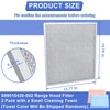 S99010430-002 Range Hood Filter 15-3/4" x 13-7/8" x 3/8", 2