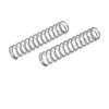 uxcell Compression Spring,304 Stainless Steel,10mm OD,1mm Wire Size,50mm Free Length,Silver