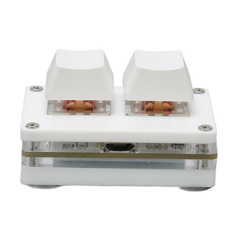 Mini Keypad 2 Keys USB Red Switch Plug and Play