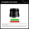 Brightin Star 50mm F1.8 Manual Focus Lens Fit for Sony