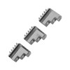 3pcs pair K11-80 Inside Jaw Chuck Self Centering Metal Lathe