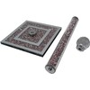 Crushed Diamond Paper Towel Holder Stand Crystal Paper Towel Holder