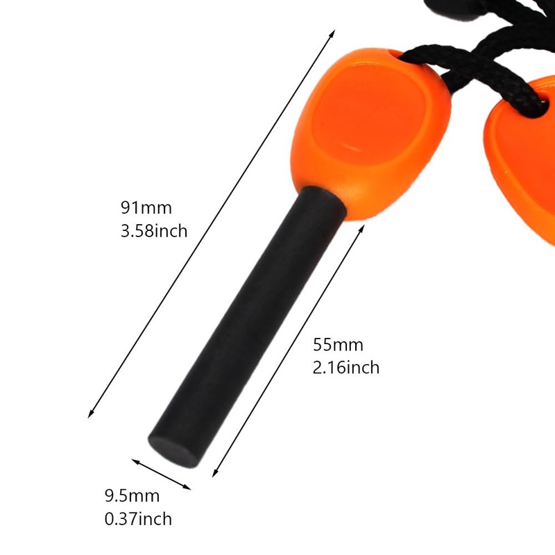 1 Pcs Fire Starter Kit Flint and Steel Survival Fire