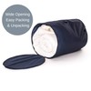 HangerMaster DUVET STORAGE BAG - Navy 3 Pack. Large Size