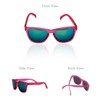 Goodr OG Sunglasses, Pink/Teal