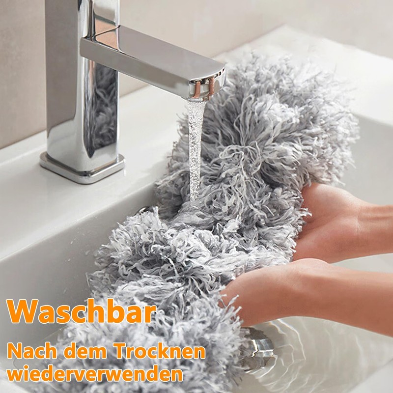 Washable Telescopic Duster, Long Extendable up to 2.45 m, with