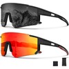 Gafas de Ciclismo Polarizadas HBKUUY con Protección UV400 (Pack de