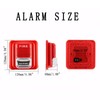 Lancoon Wired Sound and Light Fire Alarm Safety Horn Sound