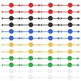 UDNFHL 48-Piece Plastic Arrow Rotators, Creative Gaming Turntable, Reusable, Durable Toy Accessories.