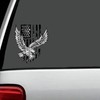 USA Bald Eagle Patriotic Vinyl Decal Sticker – 5 Inch