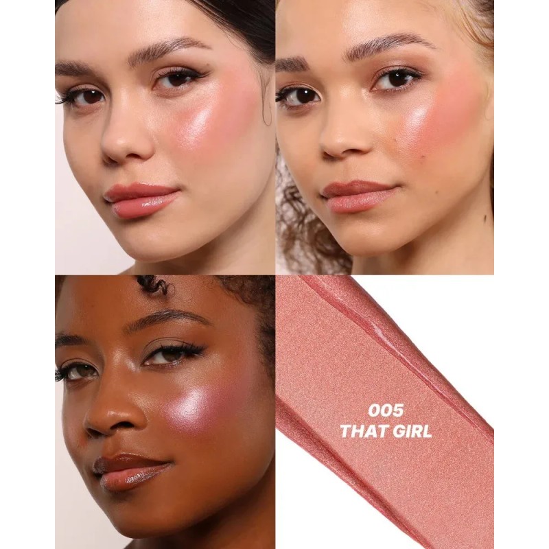 Rubor Líquido Moira Love Steady Shimmer Blush Tono 05 That