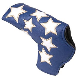 Putter Cover Headcover Pin Fit Scotty Cameron Odyssey Magnetic Closure (Navy)
