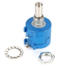 10-Turn 3590S-2-103L 10K Wirewound Precision Potentiometer, Precision Multi-Turn Coiled Potentiometer