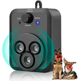 Anti Barking Device, Auto Dog Barking Control Devices with 3 Modes, Rechargeable Ultrasonic Bark Box Dog Barking Deterrent Devices, Effective Stop Barking Dog Devices Safe for Indoor Outdoor Dogs