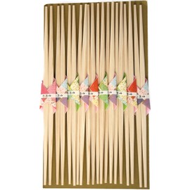 Yoshino Cedar Locations Brass Chopsticks Criss Cross Cheeseboard, 50-Pack