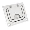 76mm Flush Pull Handle Square 316 Stainless Steel Polishing Lifting