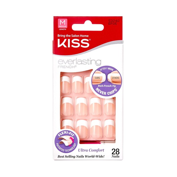 Kiss Everlasting French Nails EF05 (6 PACK)