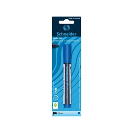 Schneider Maxx 290 Marker for Whiteboards and Flipcharts, Bullet Tip 2-3 mm Line Width, Dry Erase Without Residue, Strong and Colour-Intensive, Pack of 1, Blue