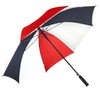 JP Lann 62" Single Canopy Golf Umbrellas (Red, White &