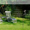Wind Spinners Iron Hummingbird Metal Windmill Wind Sculpture for Outdoor