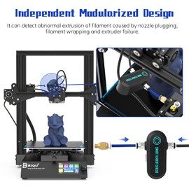 BIQU DIRECT 3D Printer Part Smart Filament Sensor Break Detection Module 1.75mm Filament Detector Sensor for SKR MINI E3 SKR V1.3 3D Printer Control Board
