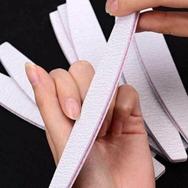 8 PCS Professional Nail Files Double Sided Emery Board(100/180 Grit) Nail Styling Tools Pet Grooming Tools for Home and Salon Use