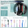 YenLove Upgraded Toothbrush Holders for Bathroom, Tooth Brush Holders Wall